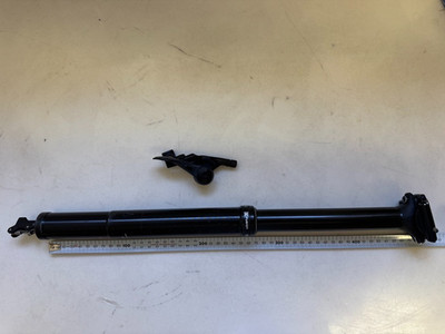 X-Fusion Manic Dropper Seatpost - 34.9mm 170mm Black (22-XPMCMLG-170-153)
