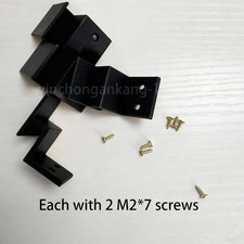 Wall Track Mount Hot Wheels track compatible lot of 15-Black