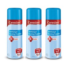 3X 100g Canesten Antifungal Dusting Powder For Fungal Infections Redness Itching