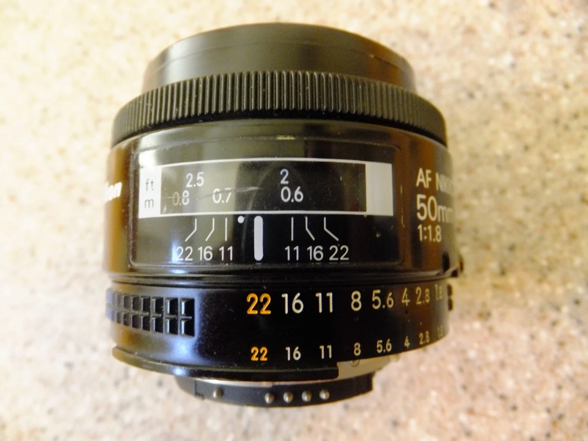 Nikon NIKKOR f/1.8 Camera Lenses 50mm Focal for sale | eBay