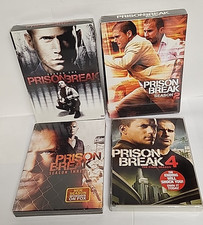 PRISON BREAK FOX Series Season 1 2 3 and 4 DVD NEW SEALED