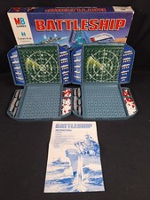 Vintage Battleship Classic Game of Naval Strategy Board Game MB 1996 Complete 