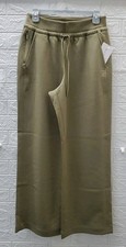 New ATHLETA Allure Wide Leg Breathable Soft Pant Olive Branch Size Medium