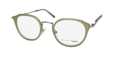 NEW WILLIAM MORRIS LONDON 50194 EYEWEAR FULL-RIM GREEN METAL & PLASTIC 47-22-145