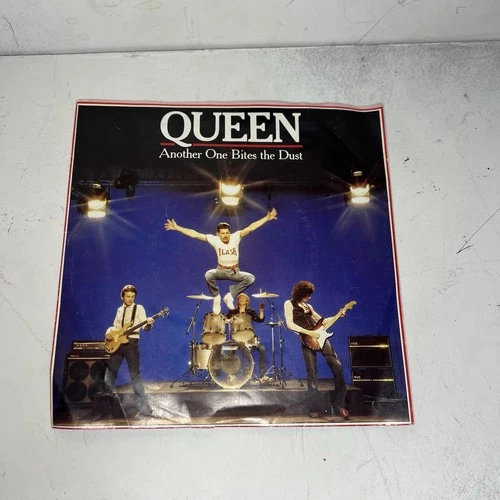 Queen Another One Bites the Dust 7" Vinyl 80’ German Import Dragon Attack EMI 45