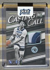 2024 Panini Noir Terrence Shannon Jr. Casting Call 3-Color Jersey Patch RC 37/99