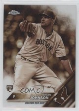 2016 Topps Chrome Sepia Refractor Brian Johnson #137 sh7