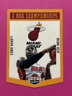 2012-13 Panini Past & Present Winning Touch Banners LeBron James #18