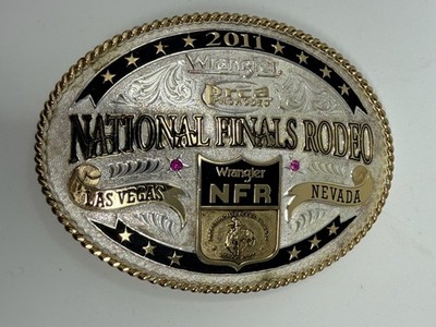 Wrangler Nation Finals Rodeo NFR 2011 PRCA Montana Silversmith Buckle LE/5000