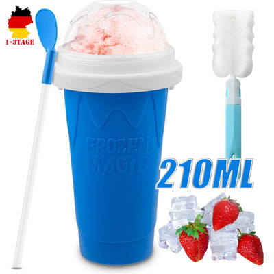 Slush Becher,210ml Slushie Maker Becher, Slushy Maker Cup Gefrorene Maker DHL