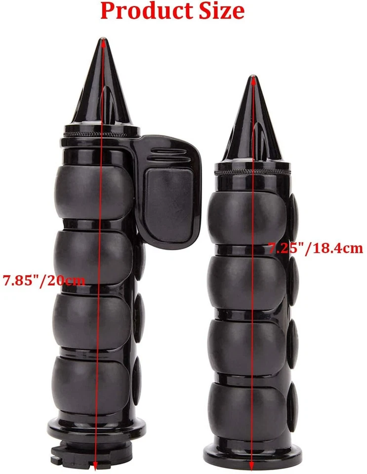 1" 25mm Motorcycle Handlebar Hand Grip for Kawasaki Vulcan 800 2000 Classic 1600 - Image 3 of 4