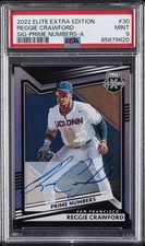 2022 PANINI ELITE EXTRA ED SIG-PRIME NUMBERS-A #30 REGGIE CRAWFORD 164/235 PSA 9