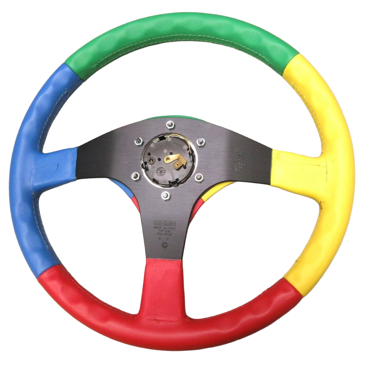 MOMO BENETTON FORMULA 1 F1 TEAM Steering Wheel 350mm Modena Type