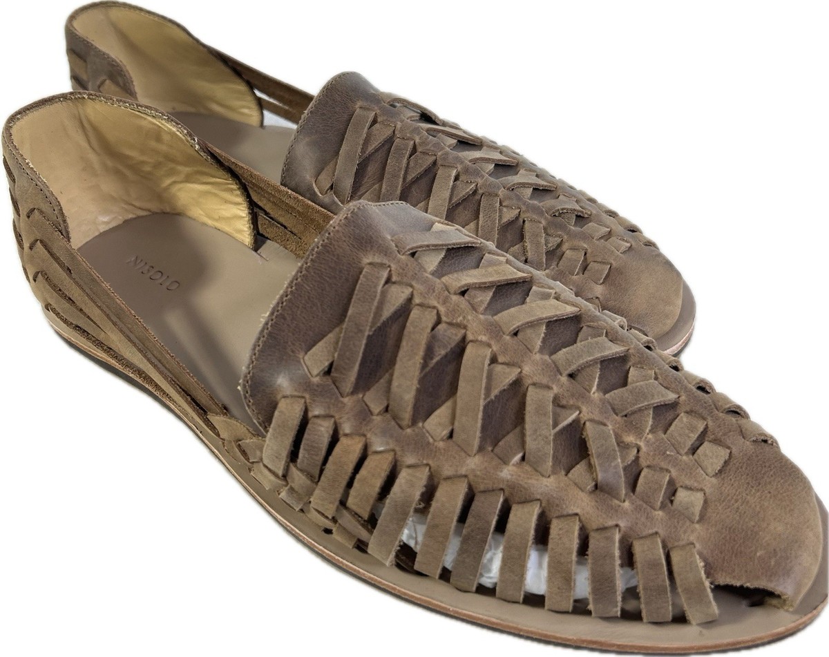 NEW NISOLO Woven Leather Huarache Sandal - Men\'s Tobacco 12 Nisolo Men main image 3