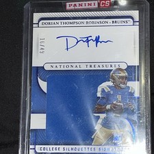 2023 National Treasures Dorian Thompson-Robinson Rookie Patch Auto 16/49