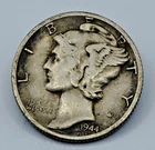 1944-D Mercury Dime 90% Silver US Mint Denver