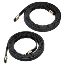 2 pcs Open Timing Belt Length 798 MM 742 MM, Open 2GT Rubber Timing, Width 6mm