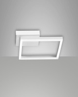 LED Deckenleuchte Weiß Aluminium B:30 Cm 3000 K Dimmbar Deckenlampe Esszimmer
