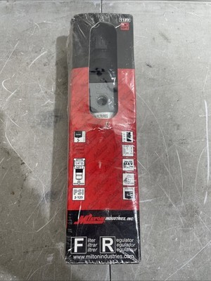 MILTON 1109 1/4'' NPT Piggyback Filter Regulator