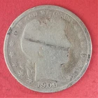 1900  BARBER HALF-DOLLAR (50¢) SILVER COIN   (B-01)