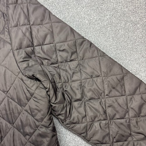 Barbour Jacket Adult Large Brown Quilted Country Field Coat Hunting Mens - Picture 5 of 10