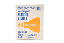 Feit Electric 100 Watt 120v Amber Flood Light Weatherproof