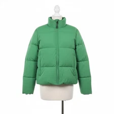 Vibrant Green Puffer Jacket Amazon Essentials S Warm Quilted Puffy Coat Winter