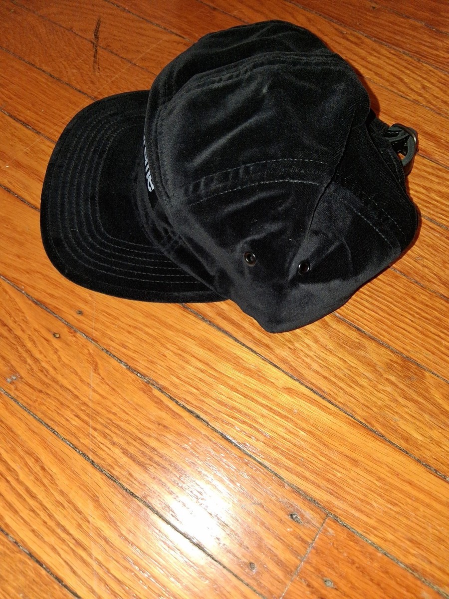 supreme 5 panel hat Velvet Black Classic | eBay