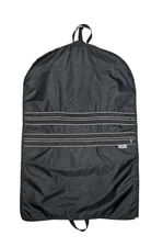 Chestnut Bay Gusset Garment Bag - Black
