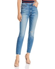 MOTHER The Looker High-Rise Ankle Skinny Jeans in Popism size 25