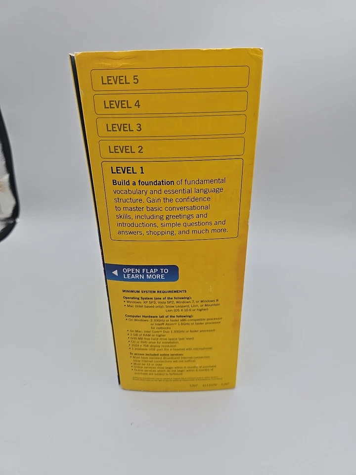 Rosetta Stone French Level 1 Français NEW! Language Learning Course - Image 2 of 4