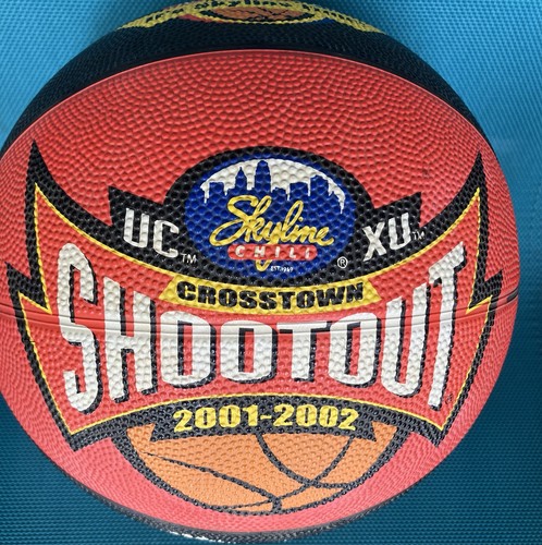 SKYLINE CHILI Crosstown Shootout BASKETBALL Xavier Cincinnati Bearcats 2001-02 - Picture 4 of 5