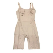 Brand New Ruby Ribbon Women's Size 46 Nude Tan Mid Thigh Shaping Bodysuit