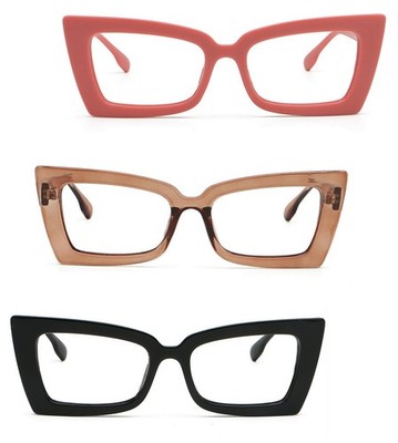 Retro Cat Eye 60er Jahre Lesebrille UV400 Acetat Gestell mit Metallscharnieren DX11