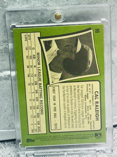 Cal Raleigh RARE ROOKIE RC TRAVELLERS TOPPS INVESTMENT CARD SSP MARINERS MVP ROY - Bild 11 von 12