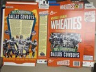Scatola di grano vintage non assemblata 1993 NFL Champions Dallas Cowboys