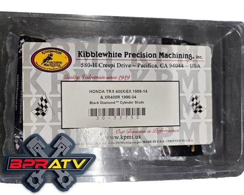 Kibblewhite Honda TRX 400EX 400X Stronger Heavy Duty Cylinder Head Studs Kit - Picture 14 of 23