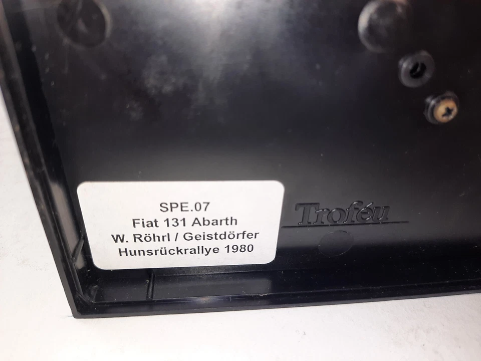 Trofeu Fiat 131 Abarth #1 Rohrl Hunsruck Rallye 1980 1/43 SPE 07 - Immagine 3 di 3