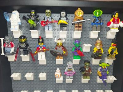Lego Minifigure Lot Frame Harpoon Red Coater Alien Space BB8 Gorilla Werewolf