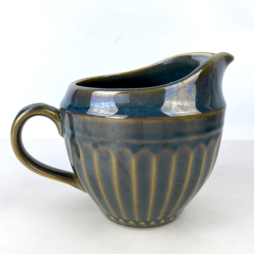 COVENTRY STONEWARE CREAMER PITCHER PARTHENON Green Milk Vintage Kitchen Decor - Picture 3 of 18
