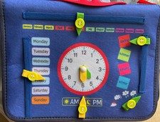 Busy Board Montessori Toys for Toddlers Sensory Toys Learning Basic Dress Skill