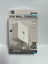 Ultra Fast 20W Charge USB-A  USB Type C Wall Charger Power Delivery