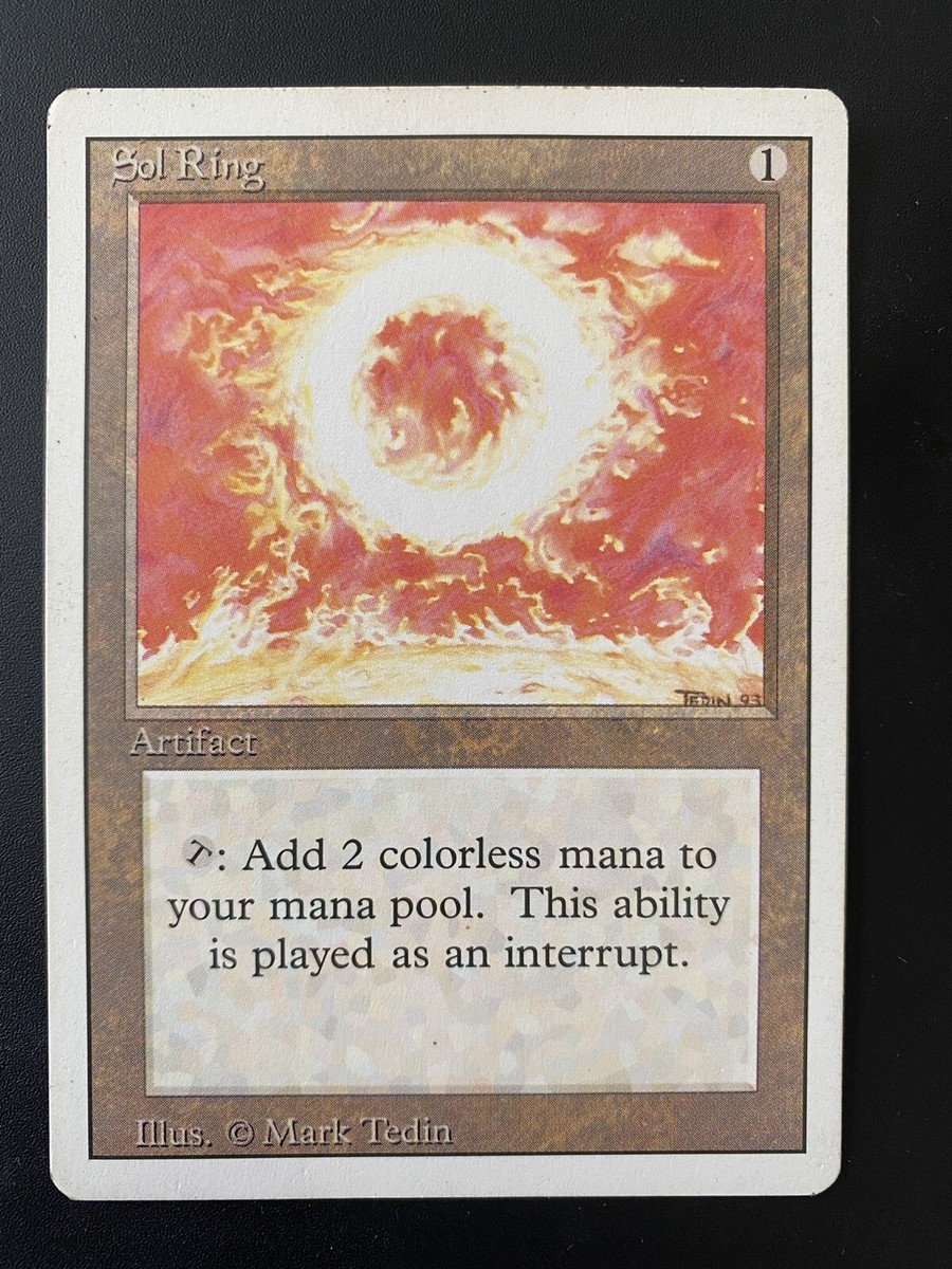 3x MTG Revised Sol Ring | magic the gathering | MP HP | eBay