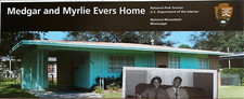 2026 MEDGAR & MYRLIE EVERS HOME NM   NATIONAL PARK SERVICE UNIGRID BROCHURE/MAP