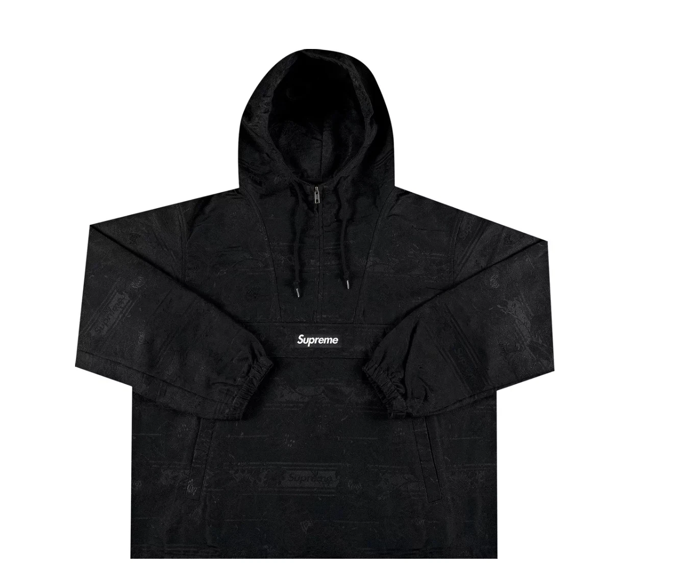Tapisserie florale suprême anorak « noir » XL SS21J38