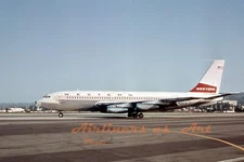 Western Airlines Boeing 720-062 N720W in the Late 1960s 8"x12" Color Print