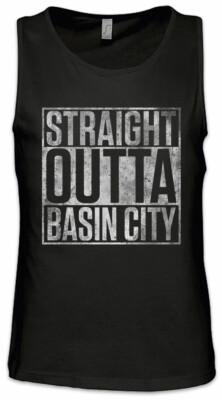 Straight Outta Basin City Men Tank Top Sin Fun City John Hartigan McCarthy Marv
