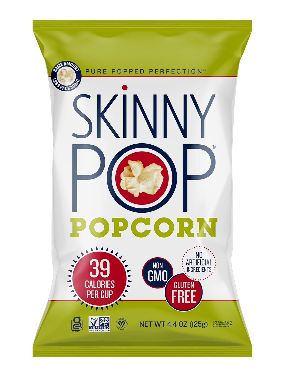 Попкорн Skinnypop Skinny Pop Original 4,4 унции