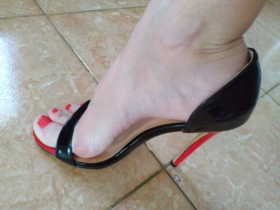 Mujer Moda D'Orsay Peep Toe Sandalias de Tacón Alto Zapatos de Boda de Novia Foto 3 de 4