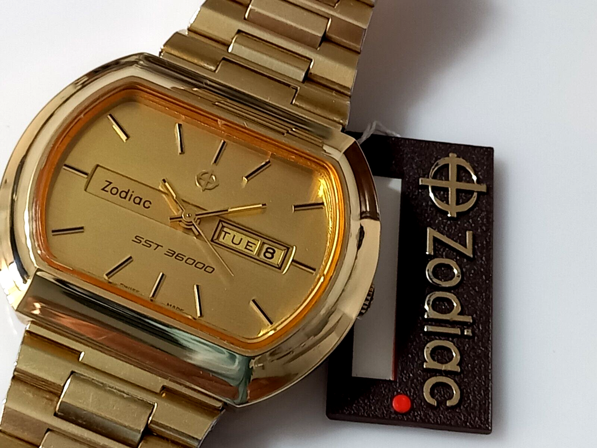 NOS 70'S ZODIAC SST 36000 MODEL 863 969 OVERSIZE 45 X 35 MM NOS 70'S ZODIAC SST 36000 MODEL 863 969 OVERSIZE 45 X 35 MM